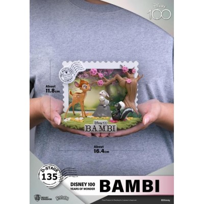 D-STAGE DISNEY 100 YEARS BAMBI STATUA FIGURE DIORAMA BEAST KINGDOM