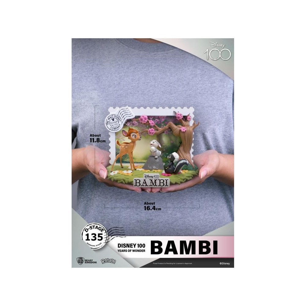 BEAST KINGDOM D-STAGE DISNEY 100 YEARS BAMBI STATUE FIGURE DIORAMA