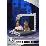 BEAST KINGDOM D-STAGE DISNEY 100 YEARS LADY AND THE TRAMP STATUE FIGURE DIORAMA