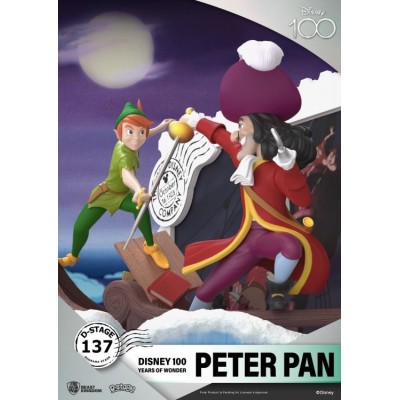 BEAST KINGDOM D-STAGE DISNEY 100 YEARS PETER PAN STATUE FIGURE DIORAMA