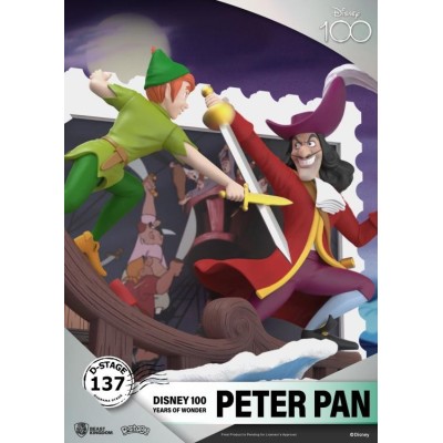 BEAST KINGDOM D-STAGE DISNEY 100 YEARS PETER PAN STATUE FIGURE DIORAMA