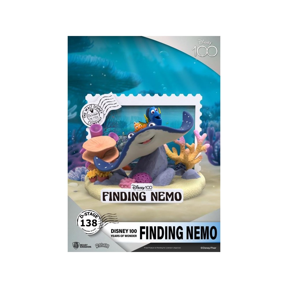 D-STAGE DISNEY 100 YEARS FINDING NEMO STATUA FIGURE DIORAMA BEAST KINGDOM