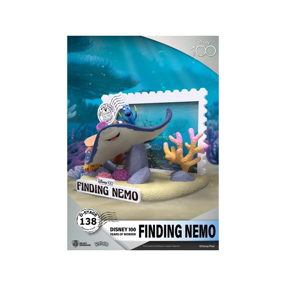 D-STAGE DISNEY 100 YEARS FINDING NEMO STATUA FIGURE DIORAMA BEAST KINGDOM