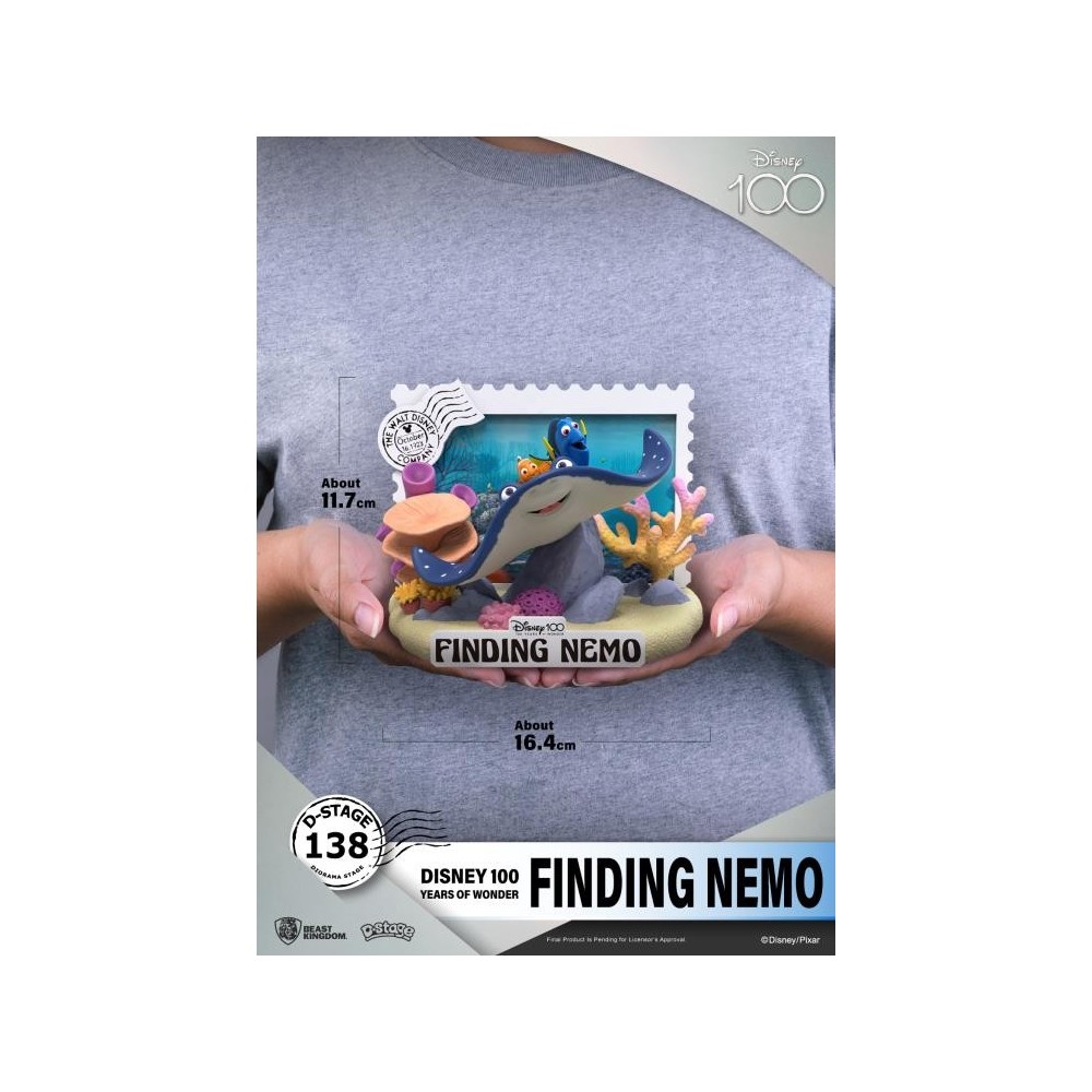 BEAST KINGDOM D-STAGE DISNEY 100 YEARS FINDING NEMO STATUE FIGURE DIORAMA