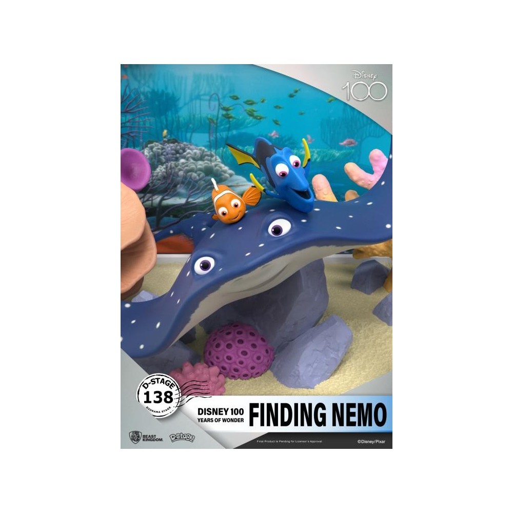 BEAST KINGDOM D-STAGE DISNEY 100 YEARS FINDING NEMO STATUE FIGURE DIORAMA