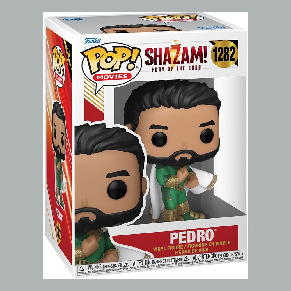 FUNKO FUNKO POP! SHAZAM PEDRO BOBBLE HEAD KNOCKER FIGURE