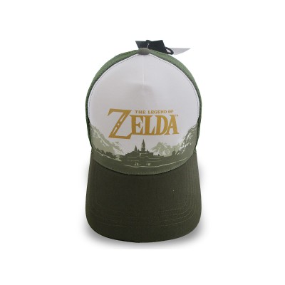 LEGEND OF ZELDA LOGO SKYLINE BASEBALL CAP CAPPELLO HEROES INC
