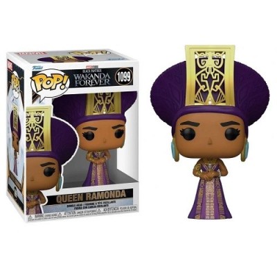 FUNKO POP! BLACK PANTHER WAKANDA FOREVER QUEEN RAMONDA BOBBLE HEAD KNOCKER FIGURE FUNKO