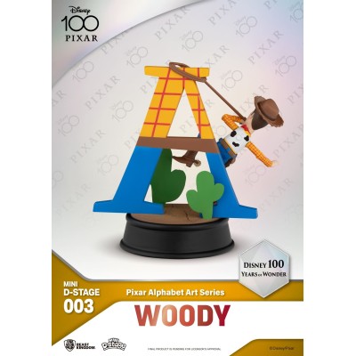 BEAST KINGDOM DISNEY 100 YEARS OF WONDER PIXAR ALPHABET MINI D-STAGE FIGURES