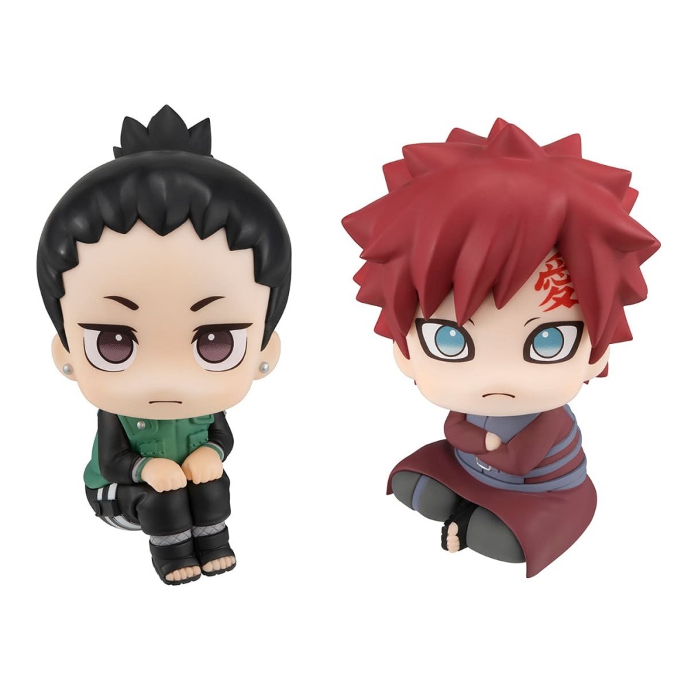 MEGAHOUSE NARUTO GAARA AND SHIKAMARU NARA LOOK UP MINI FIGURE