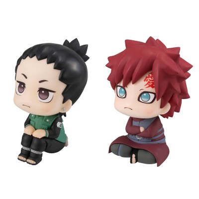 MEGAHOUSE NARUTO GAARA AND SHIKAMARU NARA LOOK UP MINI FIGURE