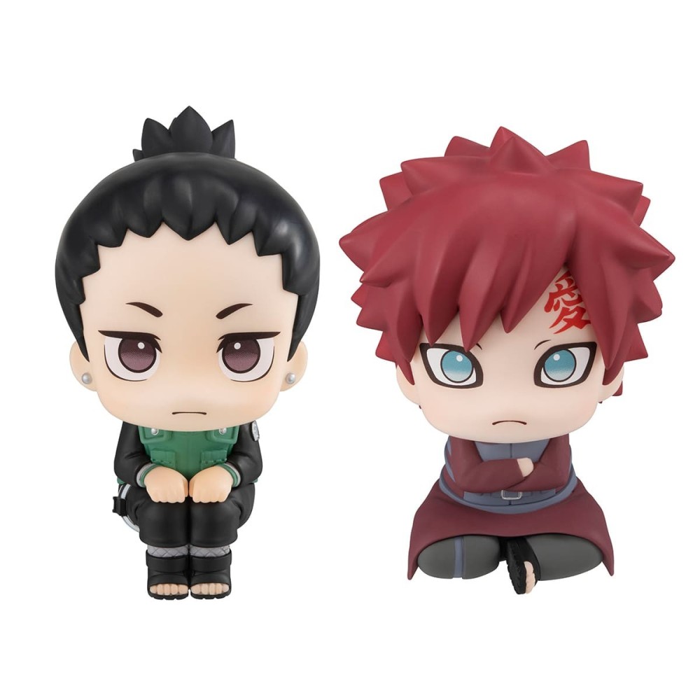 MEGAHOUSE NARUTO GAARA AND SHIKAMARU NARA LOOK UP MINI FIGURE