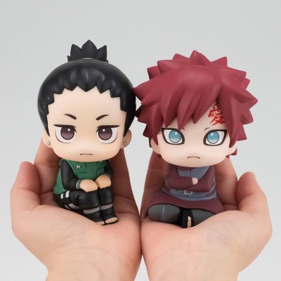 MEGAHOUSE NARUTO GAARA AND SHIKAMARU NARA LOOK UP MINI FIGURE