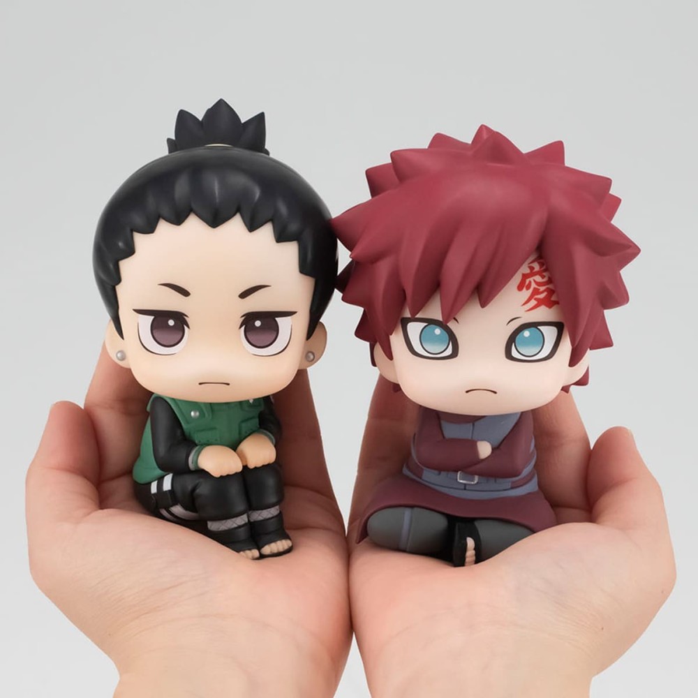 MEGAHOUSE NARUTO GAARA AND SHIKAMARU NARA LOOK UP MINI FIGURE