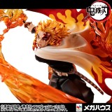 DEMON SLAYER KYOJURO RENGOKU FLAME BREATH GEM STATUA FIGURE MEGAHOUSE