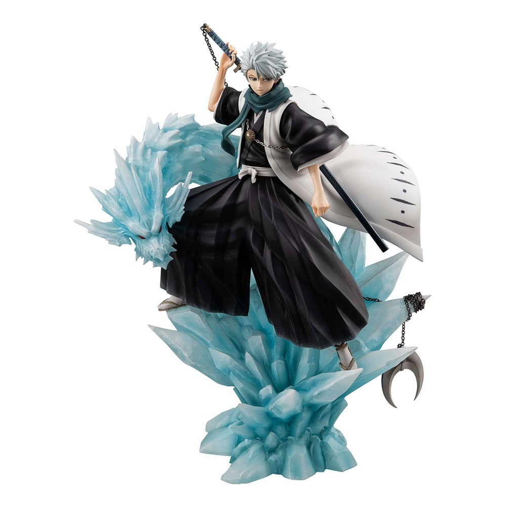 BLEACH TOSHIRO HITSUGAYA PRECIOUS GEM STATUA FIGURE MEGAHOUSE