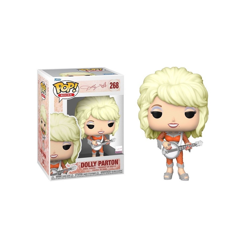 FUNKO FUNKO POP! DOLLY PARTON BOBBLE HEAD KNOCKER FIGURE
