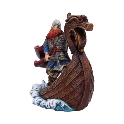 MAGNUS VIKING BRUCIAINCENSO INCENSE BURNER 16CM FIGURE NEMESIS NOW