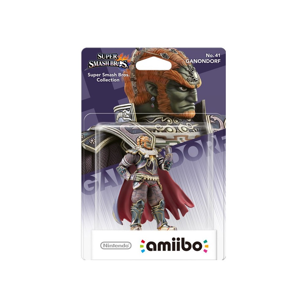 SUPER SMASH BROS COLLECTION AMIIBO N.41 GANONDORF NINTENDO