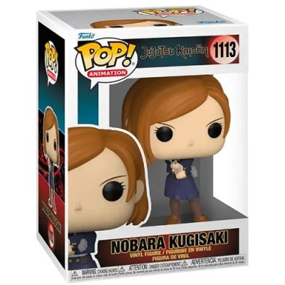 FUNKO FUNKO POP! JUJUTSU KAISEN NOBARA KUGISAKI BOBBLE HEAD KNOCKER FIGURE