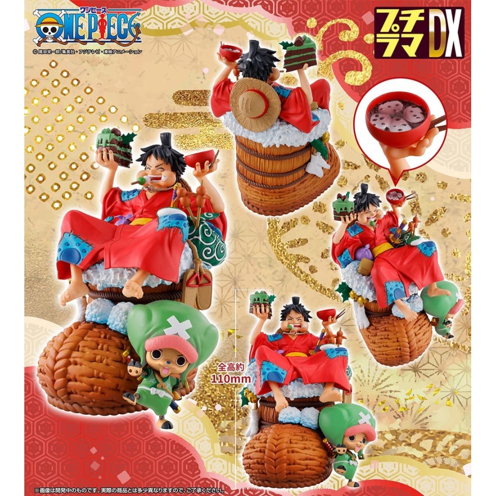 PETITRAMA DX ONE PIECE LOGBOX REBIRTH 01 FIGURE MEGAHOUSE