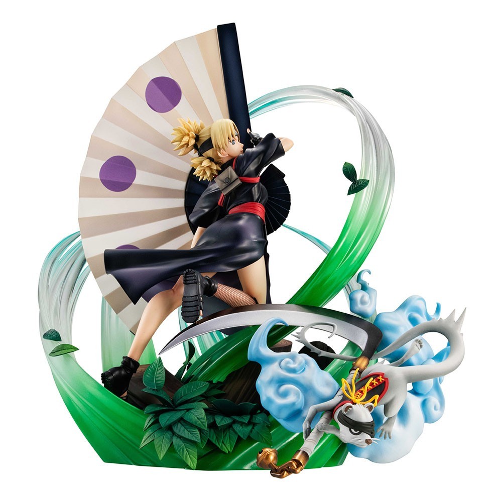 NARUTO SHIPPUDEN GALS SERIES TEMARI STATUA FIGURE MEGAHOUSE