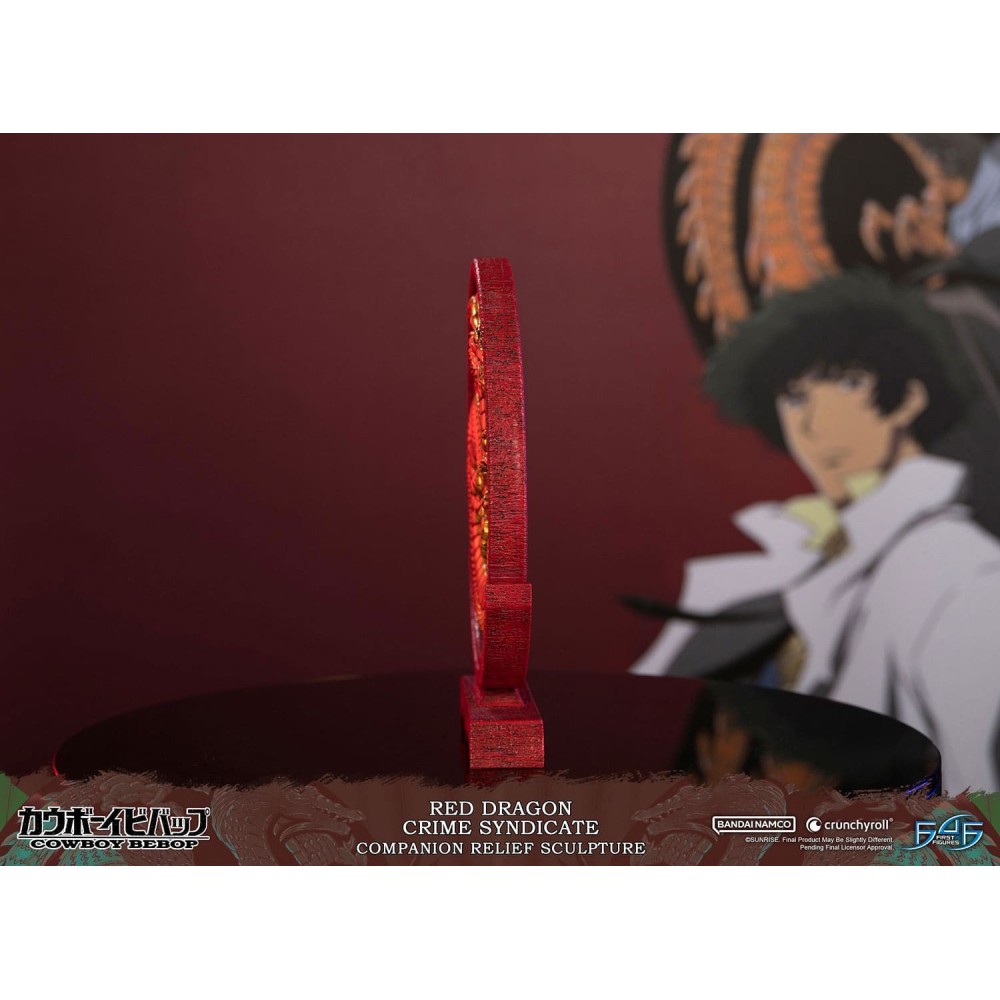 FIRST4FIGURES COWBOY BEBOP RED DRAGON CRIME SYNDICATE LOGO STATUE FIGURE