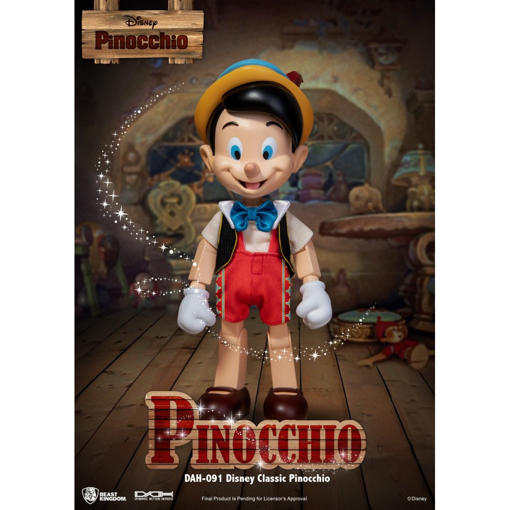 BEAST KINGDOM DISNEY PINOCCHIO DAH-091 ACTION FIGURE