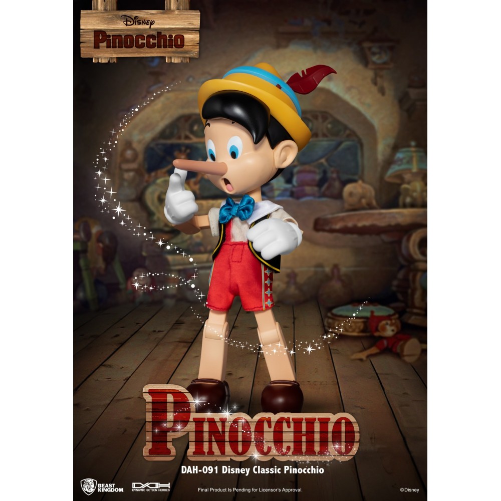 BEAST KINGDOM DISNEY PINOCCHIO DAH-091 ACTION FIGURE