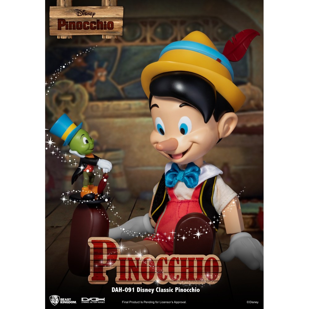 BEAST KINGDOM DISNEY PINOCCHIO DAH-091 ACTION FIGURE