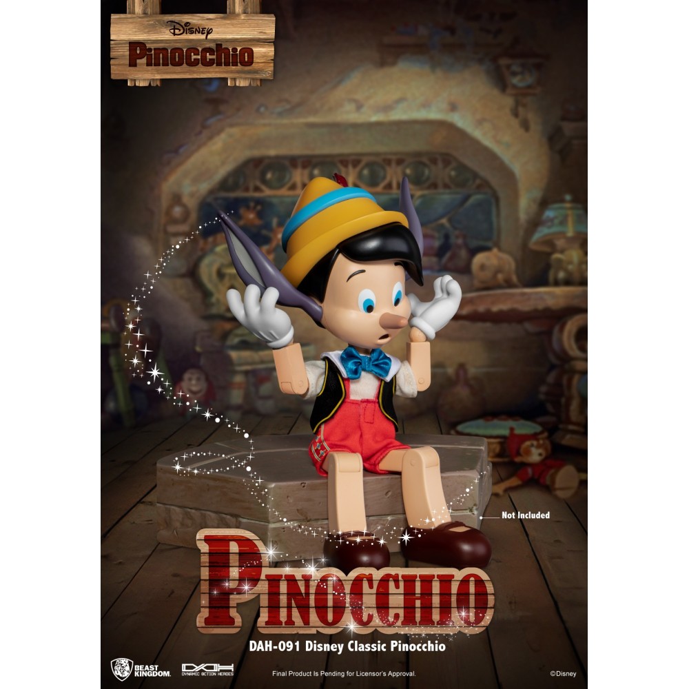 BEAST KINGDOM DISNEY PINOCCHIO DAH-091 ACTION FIGURE