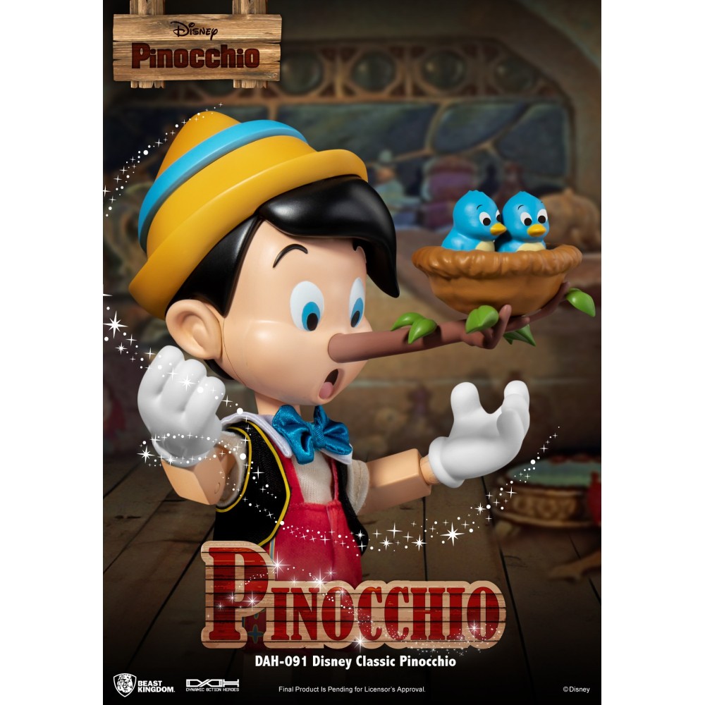 BEAST KINGDOM DISNEY PINOCCHIO DAH-091 ACTION FIGURE