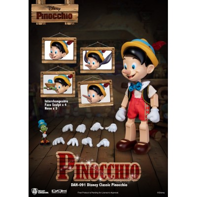 BEAST KINGDOM DISNEY PINOCCHIO DAH-091 ACTION FIGURE