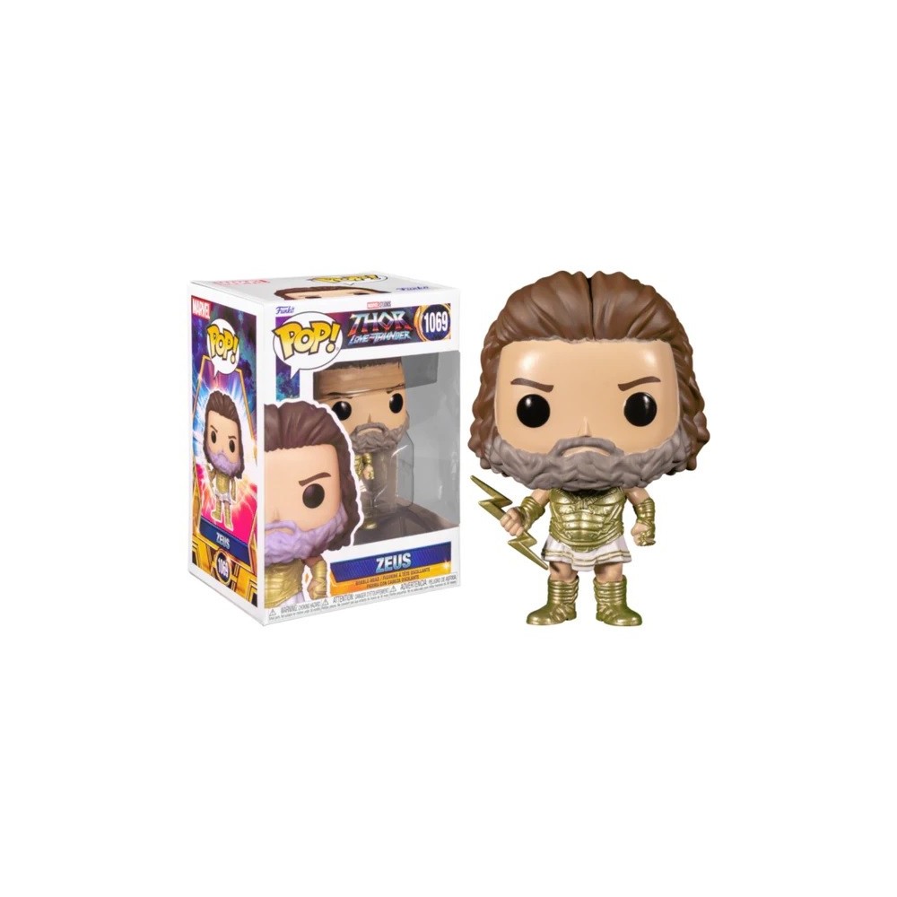 FUNKO POP! THOR LOVE AND THUNDER ZEUS BOBBLE HEAD FIGURE FUNKO