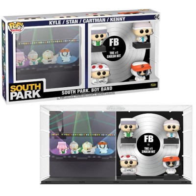 FUNKO FUNKO POP! SOUTH PARK BOY BAND ALBUM DELUXE 4-PACK BOBBLE HEAD KNOCKER FIGURE