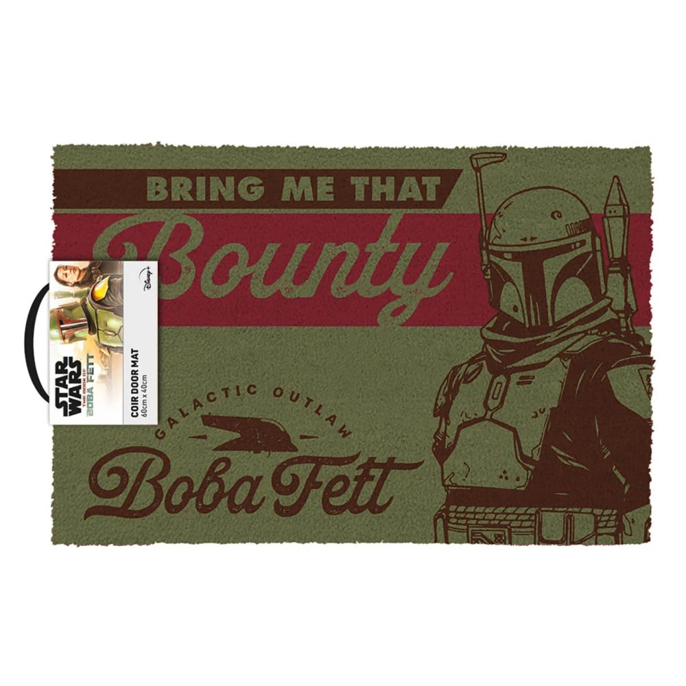 STAR WARS BOBA FETT DOORMAT ZERBINO 40X60CM PYRAMID INTERNATIONAL
