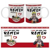 THE GOOD GIFT NARUTO I LOVE YOU MORE THAN RAMEN MUG