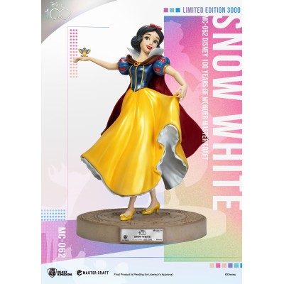 DISNEY 100 YEARS SNOW WHITE BIANCANEVE MASTER CRAFT STATUA 40CM RESIN FIGURE BEAST KINGDOM