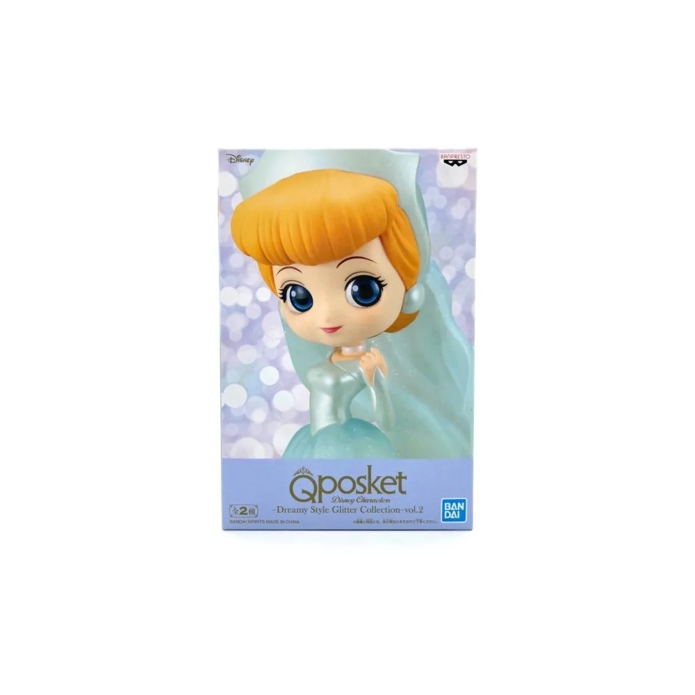 BANPRESTO DISNEY CINDERELLA QPOSKET DREAMY STYLE GLITTER VOL.2 MINI FIGURE