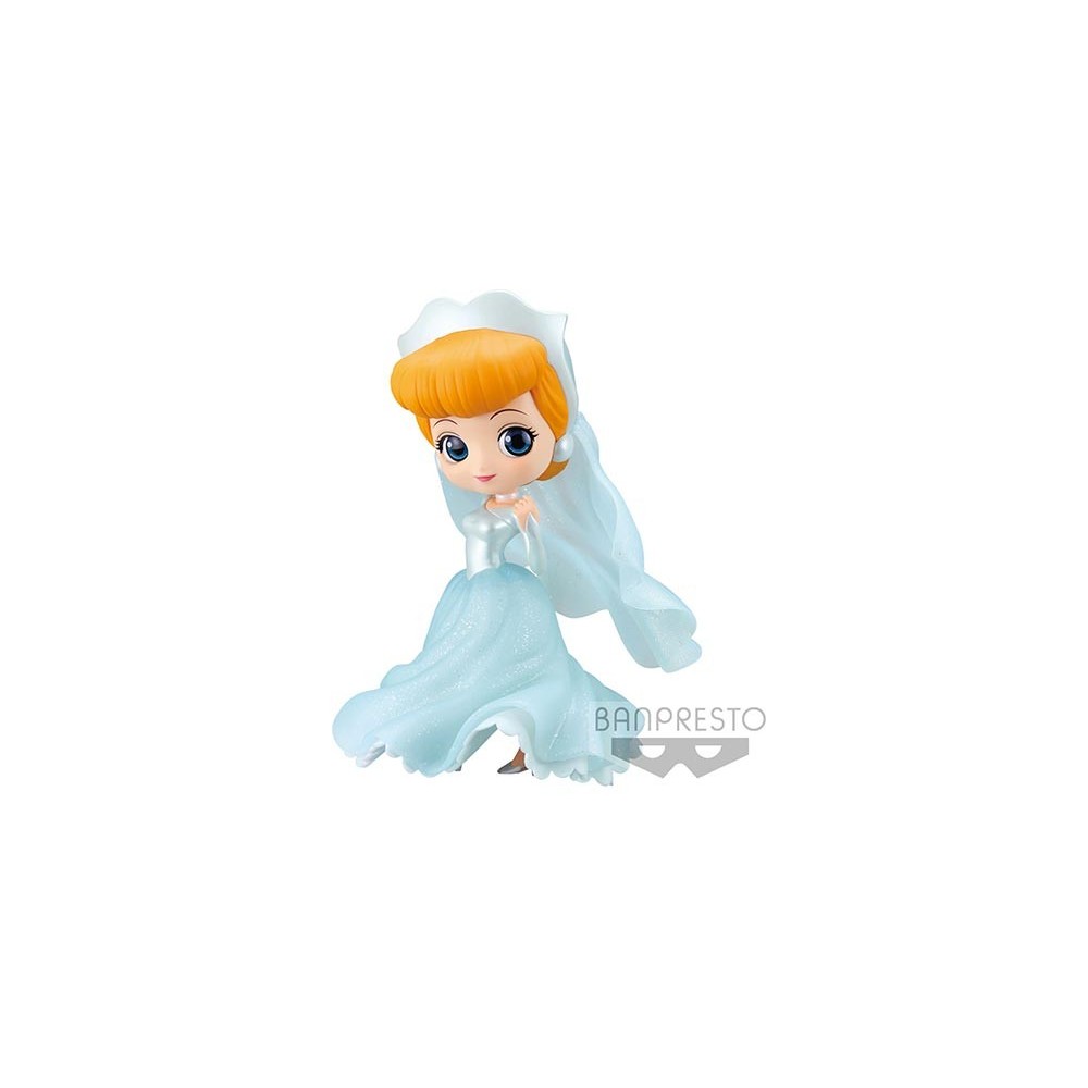 DISNEY CINDERELLA QPOSKET - CENERENTOLA DREAMY STYLE GLITTER VOL.2 MINI FIGURE BANPRESTO