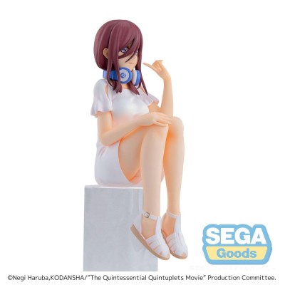 THE QUINTESSENTIAL QUINTUPLETS MIKU NAKANO PM PERCHING STATUA FIGURE SEGA GOODS