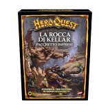 HEROQUEST ESPANSIONE LA ROCCA DI KELLAR BOARDGAME GIOCO DA TAVOLO IN ITALIANO HASBRO