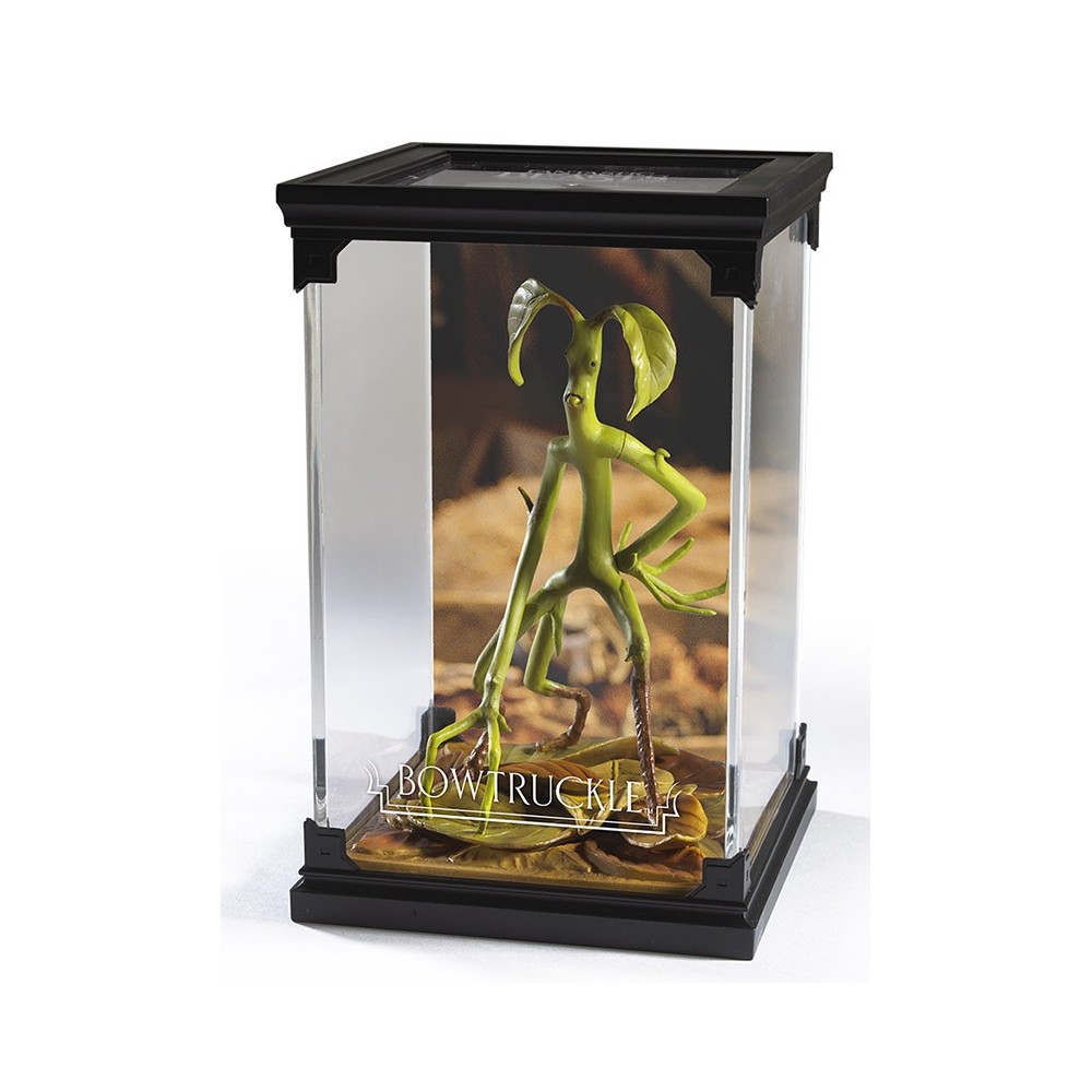 ANIMALI FANTASTICI MAGICAL CREATURES - BOWTRUCKLE STATUA FIGURE NOBLE COLLECTIONS