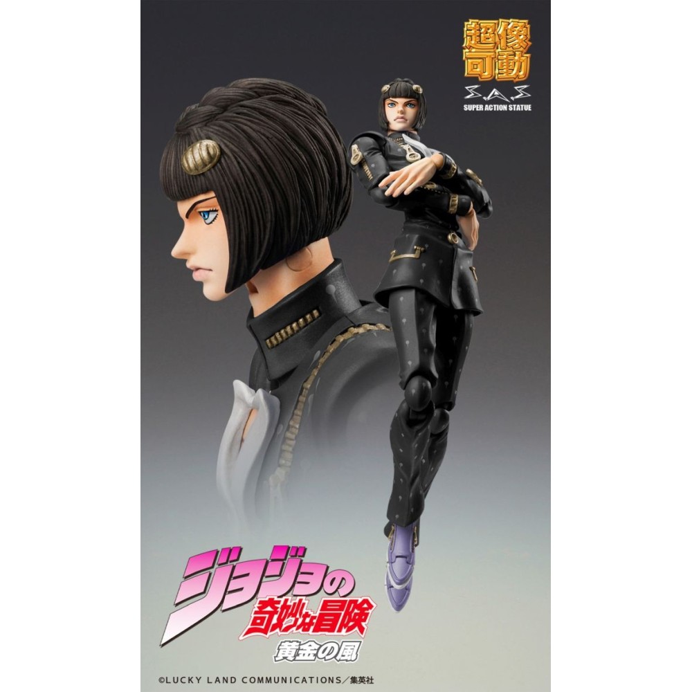 JOJO BIZARRE ADVENTURE CHOZOKADO BRUNO BUCCIARATI VER. BLACK ACTION FIGURE MEDICOS ENTERTAINMENT