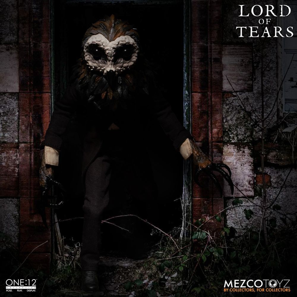 MEZCO TOYS LORD OF TEARS THE OWLMAN ONE:12 COLLECTIVE ACTION FIGURE