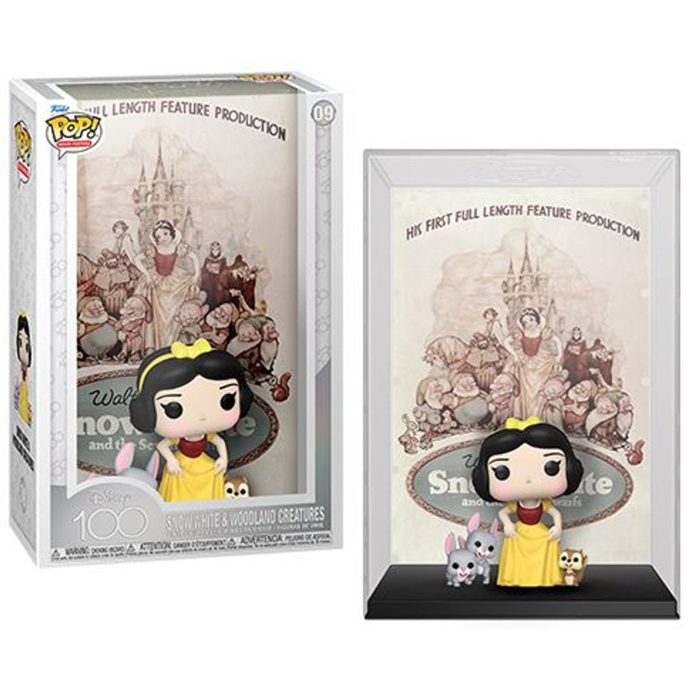 FUNKO POP! DISNEY 100 BIANCANEVE SNOW WHITE AND WOODLAND CREATURES FIGURE FUNKO