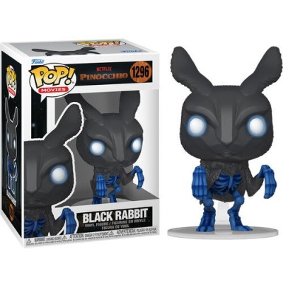 FUNKO FUNKO POP! NETFLIX PINOCCHIO BLACK RABBIT BOBBLE HEAD FIGURE