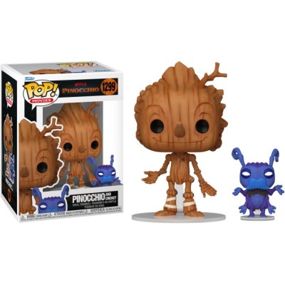 FUNKO FUNKO POP! NETFLIX PINOCCHIO AND CRICKET BOBBLE HEAD FIGURE