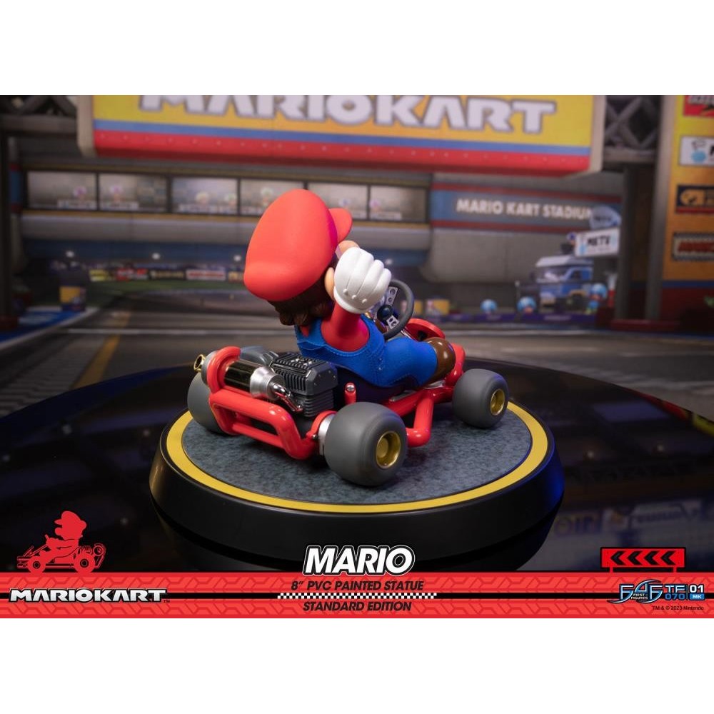 MARIO KART SUPER MARIO STATUA FIGURE FIRST4FIGURES