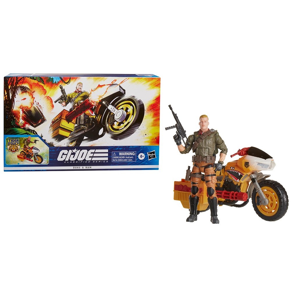 G.I. JOE CLASSIFIED SERIES TIGER FORCE DUKE AND RAM ACTION FIGURE HASBRO